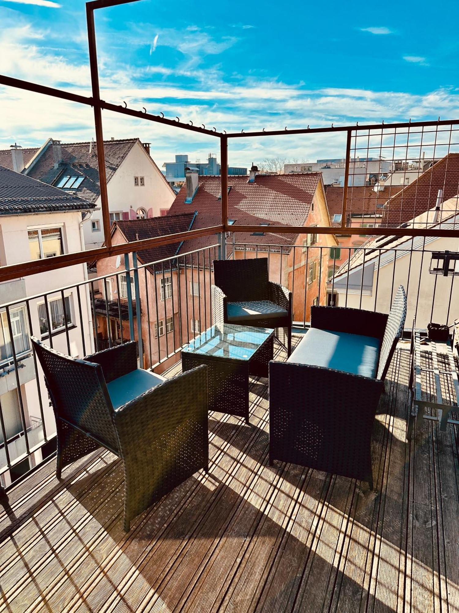 ברגנץ Zentrale Wohnung Mit Dachterasse מראה חיצוני תמונה